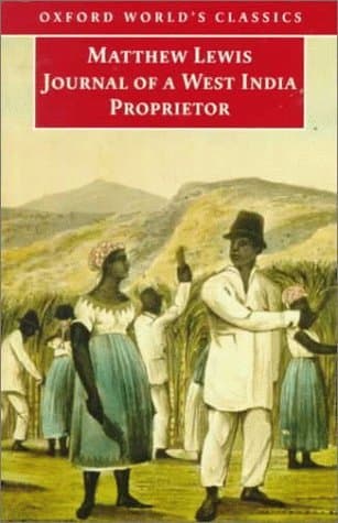 Cover image of Journal of a West India Proprietor: Kept during a Residence in the Island of Jamaica