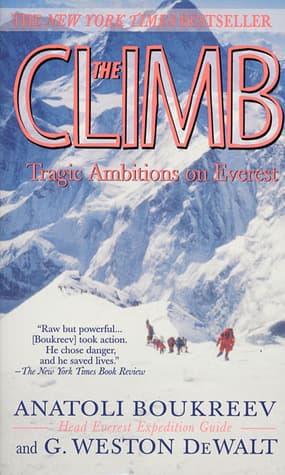 Cover image of The Climb: Tragic Ambitions on Everest