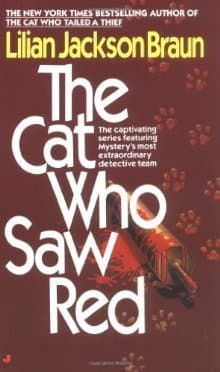 Cover image of The Cat Who Saw Red (Cat Who... #4)