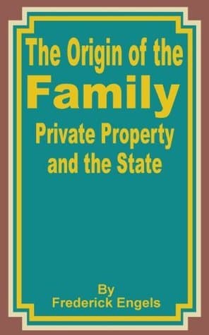 Cover image of The Origin of the Family, Private Property and the State