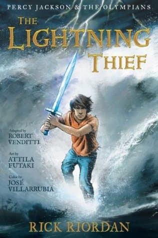 Cover image of Percy Jackson and the Olympians: The Lightning Thief: The Graphic Novel (Percy Jackson and the Olympians: The Graphic Novel Book 1)