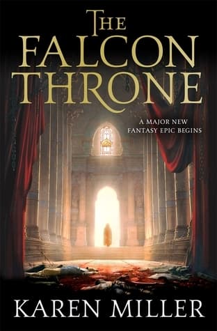 Cover image of The Falcon Throne (The Tarnished Crown, #1)