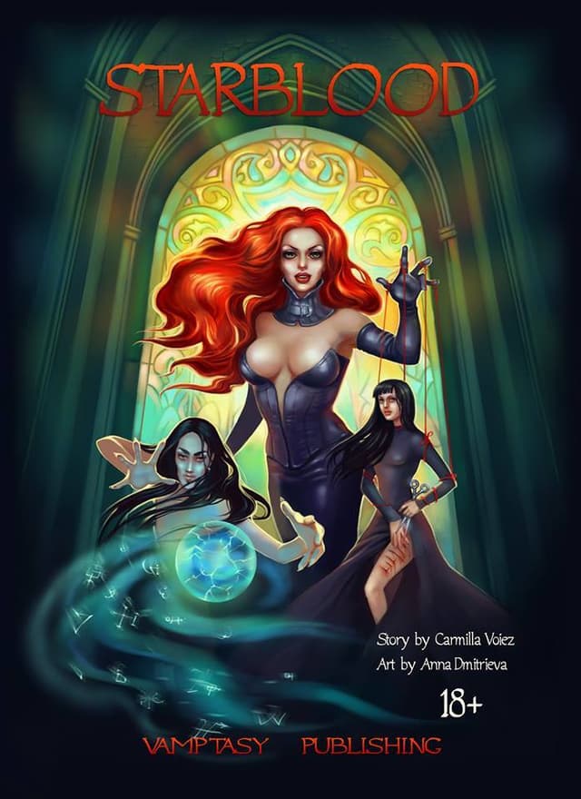 Cover image of Starblood, the graphic novel.