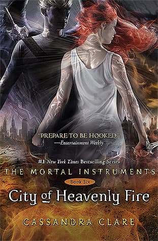 Cover image of City of Heavenly Fire (The Mortal Instruments, #6)