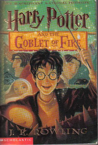 Cover image of Harry Potter and the Goblet of Fire (Harry Potter, #4)